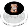 Le Charme Sauvage du Lynx La Lynx Ispirato: Sii Selvaggio, Sii Chic PopSockets PopGrip per MagSafe