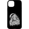 Mythic Greek Titan Kronos Scythe Lord Custodia per iPhone 15 Plus Kronos Titano greco Mitologia Oscura Falce Signore