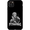 Ancient Greek Math Geometry Philosopher Custodia per iPhone 11 Pro Max Teorema di Pitagora Matematica Insegnante Geometria Algebra