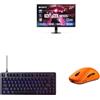 Sony INZONE M10S 27" OLED QHD PC Gaming Monitor + INZONE Keyboard (US) & Fnatic Gaming-Mouse