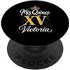 Mis Quince Victoria Tees Mis Quince Victoria 15 Quinceanera Messicano Compleanno XV Festa PopSockets PopGrip Adesivo