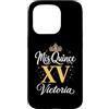 Mis Quince Victoria Tees Custodia per iPhone 15 Pro Mis Quince Victoria 15 Quinceanera Messicano Compleanno XV Festa
