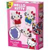 SES Creative Hello Kitty 14161 - Set di perline da stirare | senza PVC | Made in Holland | per ragazze a partire dai 5 anni | diversi colori | 1200 perline con piastre e carta da stiro |