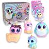 #sbabam FUNNY BOX Doki Doki Squishy Sweet Message, Giochi per Bambini da Edicola, Giocattoli Squishy Morbidi con Occhi Glitter per Regalo Bambina, Pack 3 Pz, Rivelano Magici Messaggi con la Luce