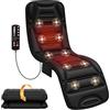 COMFIER Tappetino Massaggiante con Funzione Riscaldante, Coprisedile Materassino Massaggiante Vibrante con 10 Motori di Vibrazione, 5 Modalità di Massaggio e Funzione di Spegnimento Automatico, Regalo