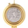 Holyart Teca eucarestia ECCE Homo Peltro diam. 5 cm