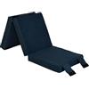 Loft 25 Materasso Pieghevole a Z Bed Singolo 180x60cm, Sedie Divano a Cubo con Maniglia per il Trasporto, Sleepover Ospite Letto per Soggiorno e amera da Letto, Confortevole Futon (Mezzanotte)