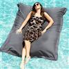 UGEFKMQ Pouf Per Esternipoltrona A Sacco Galleggiante Piscina A Sacco Per La Cura Del Divano Sedia Pigra Piscina A Sacco Gigante (Senza Riempimento) 140 Cm X 180 Cm,Grigio Scuro,180 Cm*140 Cm