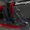 Zootopo Cockpit Da Corsa Stabile Con Sedile Nero Adatto a Logitech G923 G920 G29