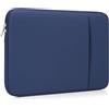 MasiBloom Custodia per laptop per MacBook Neo 13 A3404 2026 A18 Pro con 2 tasche accessori per borsa (blu)