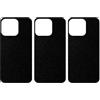 apgo BACK SKIN Film Pellicola protettiva Protezione Posteriore per Apple iPhone 13 Pro, skin sticker film foil vinyl Nero Opaco