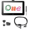 Wacom One Creative Tavoletta Display con Software Inclusi, Display 13.3 Full Hd 1920 x 1080, Penna Precisa - Per l'Home Office e l'E-Learning, Compatibilità Windows, Android, Mac