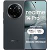 realme 14 Pro 5G Smartphone 12+512GB, Grigio Camoscio, Schermo curvo da 6.72 pollici, Refresco a 120Hz, Batteria 5130mAh, Fotocamera da 50MP, Dimensity 7300 Energy, Protezione ArmorShell, IP69
