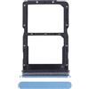Generico Compatibile con Honor X8A CRT-LX1 CRT-LX2 CRT-LX3 Try Tray Vassoio alloggio Porta Scheda Dual SIM Card Sim 1 + Slot SIM 2 Slitta Lettore (Blu)