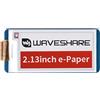 Waveshare 2.13 Inch e-Paper Display Hat (B) V4,212x104 Risoluzione Rosso Nero Bianco Tre Colori E-Ink Screen Modulo di carta elettronico per Raspberry Pi/Jetson Nano/Arduino/STM32 con interfaccia SPI