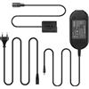 Raeisusp DMW-AC8 Adattatore di alimentazione CA DMW-DCC8 Accoppiatore CC DMW-BLC12 Batteria fittizia per Panasonic Lumix DMC-FZ2500 FZ1000 FZ300 FZ200 G85 GX8 G7 G6 G5 DC-G90 G95 Telecamere