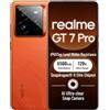 realme GT 7Pro 5G Smartphone 12+256GB, Arancione Marte, Schermo da 6.78 pollici, Refresco a 120Hz, Ricarica Rapida 120W, Batteria da 6500mAh, Fotocamera da 108MP, Qualcomm Snapdragon 8 Gen 3, IP69