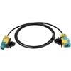 Bingfu Cavo Prolunga Fakra Z Maschio a Femmina Impermeabile, Adattatore Antenna Autoradio Auto RG174 1 m per Navigazione GPS, Autoradio, Radio FM/AM, Sirius XM, 4G LTE, Sistemi Bluetooth