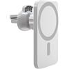 Head Case Designs Supporto Auto Magnetico, Caricatore Wireless 15W Compatibile con MagSafe iPhone And Android Qi Devices (Bianco)