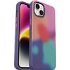 OtterBox Custodia per iPhone 14 Plus Symmetry Series+ - EUPHORIA (Tie Dye), ultra elegante, si aggancia a MagSafe, bordi rialzati proteggono fotocamera e schermo