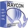 Raycon Cuffie a conduzione ossea, auricolari sportivi Bluetooth aperti con microfono, cuffie impermeabili IPX68 per allenamento e corsa, 13 ore di riproduzione, viola