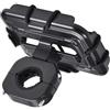 Sogoluat Supporto per bici e moto per JBL per GO 5/GO 4/GO 3, staffa portatile per altoparlante, adatta a manubri da 70 mm-200 mm, struttura in ABS, supporto nero sicuro per guida all'aperto