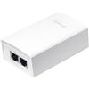 TP-Link Omada Adattatore PoE passivo 54V fino a 30W, trasmissione fino a 100 m, montaggio a parete, 2 porte Gigabit 2.5, Plug & Play, nessuna installazione, funziona con dispositivi PoE