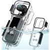 Honbobo Custodia impermeabile per DJI Osmo Pocket 4, Custodia subacquea 50M Case subacquea Guscio Immersioni Protective Case Camera Diving Shell Accessori per DJI Osmo Pocket 4