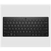 HP Tastiera Bluetooth compatta 350. Connetti fino a 3 dispositivi tramite Bluetooth 5.2, Multi-OS, con scorciatoie intelligenti, tasti di dettatura ed emoji, batteria da 2 anni, realizzata con