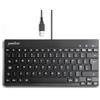 Perixx PERIBOARD-426 - Mini tastiera USB cablata, QWERTY UK, colore: Nero