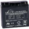 Leoch Batteria, Piombo, Agm, 12 V 18 Ah Compatibile con Fiamm: FG21803 con Yuasa: NP17-12
