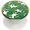 PopSockets: PopGrip - Supporto e Impugnatura per Telefoni Cellulari e Tablet con un Top Intercambiabile - Enamel Monstera
