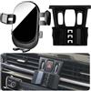 Kacarx Porta Cellulare Auto Per BMW X1 e X2 accessori [Solo compatibile con BMW F48 F39, anni 2015-2022] Rotativo 360°、Funzionamento a una mano、Facile da installare