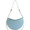 Furla Pelle borsa a tracolla Moonstone Shoulder Bag Carta Da Zucchero celeste