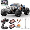 Womaqu Macchina telecomandata professionale Adulti e Ragazzi 1:18 4x4 RC 36 km/h, auto radiocomandata fuoristrada da esterno, resistente agli spruzzi, con Trasmissione in Metallo e 2 Batterie