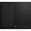 Beko b300 HII64600AFT Piano Cottura da Incasso Induzione 60 cm 4 Zone 1 sezioni IndyFlex comandi Touch Slider Vetroceramica Nero