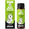 LAIZOO Snack orale per cani e gatti, cura dentale con alghe naturali, riduce placca, tartaro e alito cattivo, polvere con dosatore