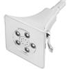 Speakman S-3018 Rainier Anystream - Soffione doccia regolabile ad alta pressione, cromato lucido, S-3018-E2
