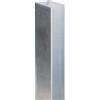 Alberts 611743 Rinforzo Arnold per Pali di Recinzione, Colore: Argento
