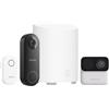 Reolink 5MP Videocitofono WiFi con Chime & Argus MagiCam con Home Hub Mini, Centro di Sicurezza All-in-One, Archiviazione Locale, Angolo 180°, Rilevamento Uomo IA, Visione Notturna