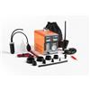 VEVOR Rilevatore EVAP di Perdite di Fumo per Auto 12V, Macchina Rilevatore di Perdite con Pompa ad Aria Flussometro per Moto Camion, Strumento Diagnostico per Rilevamento di Fumo, Pressione 1,6 Bar