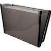 Raylu Paper® - Raccoglitore per documenti a fisarmonica a 12 scomparti, raccoglitore in plastica per ufficio con divisori e bordi rinforzati (Grigio)