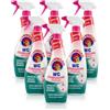 Generico WC Candeggina Mousse Spray, Deterge e Igienizza, Rimuove Germi e Batteri, 625ml (x6)