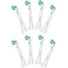 KongKay 8 testine di ricambio compatibili con iOS per Oralb iO Series 2 3 4 5 6 7 8 9 10, ricariche per spazzolino elettrico, setole morbide Dupont per gengive sensibili, rimozione profonda della placca