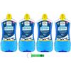 Beni Culinari 4 X Sweet Home Detergente Detersivo Pavimenti Talkum - pulisce a fondo e fa brillare i pavimenti 1 litro + portachiavi Beni Culinari