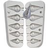 Fishing4U Pera Pesca Peso Bomb Stampo 20-30-40-50-60g mare, barca, spiaggia, carpa