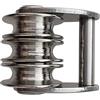 QSTDGVPW Kit di Fissaggio Puleggia in Acciaio Inox per Windsurf, 35x30 Mm