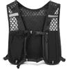 Eowstar Gilet idratante for Corsa, Escursionismo, Ciclismo - Zaino Resistente all'Acqua e Traspirante for Uomo e Donna(Black)