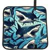 Vortithora Shark-Open-Mouth-Sea Cuscino pieghevole per sedile da stadio impermeabile portatile Bleacher Pad Piccolo tappetino da campeggio per campeggio viaggi eventi sportivi all'aperto