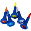 kowaku 5 Pezzi Mazze Golf Tees Morbidi Antirottura Gomma Resistente Cuscinetto Facile da Utilizzare per Giocatori Adulti Bambini Suitable per Campo Pratica